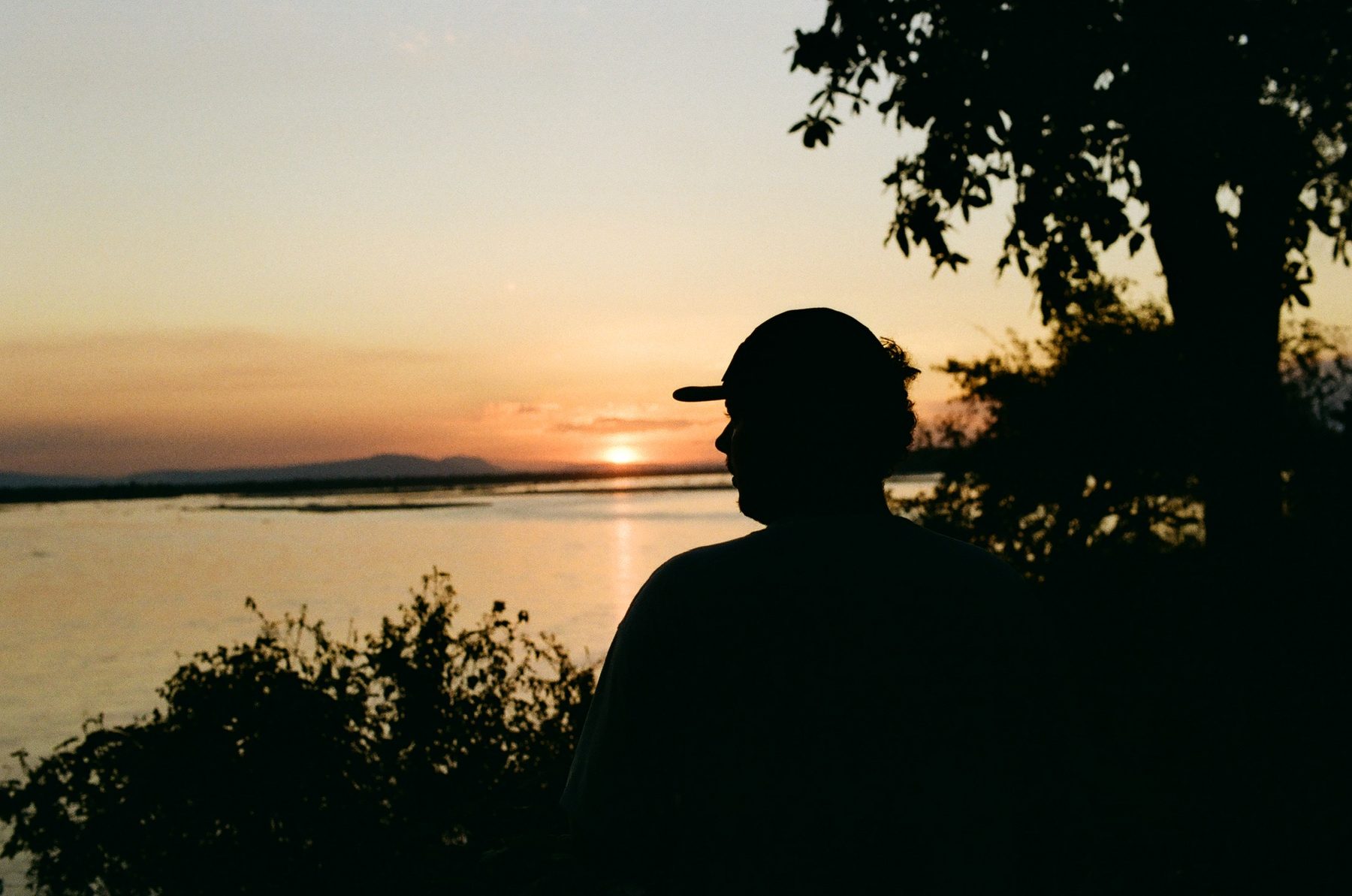 Sundowner on the river
