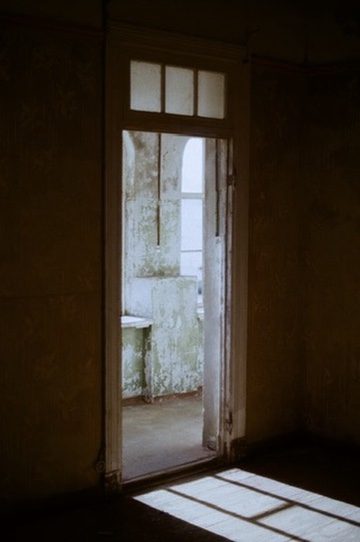 Light through a doorway